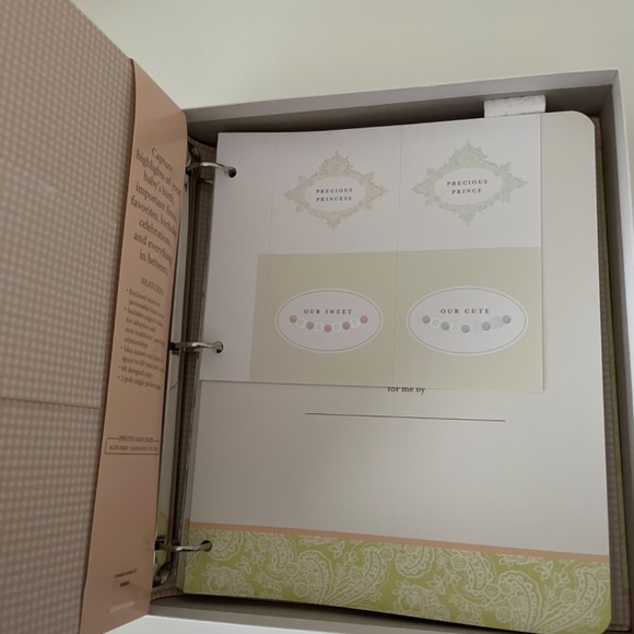 Hallmark Baby Memory Book Album First Year - Picture 2 of 4